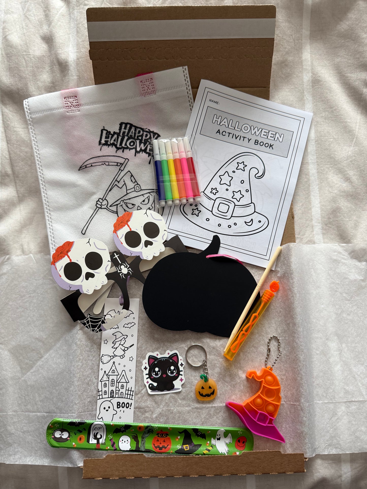 Halloween Kids Activity Box | Letterbox Gift